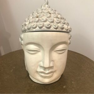 Scentsy 8" Bali Buddha Head Wax Warmer Zen Home Decor